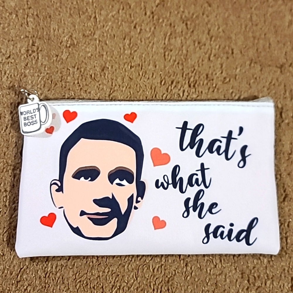 The offfice zip pouch case